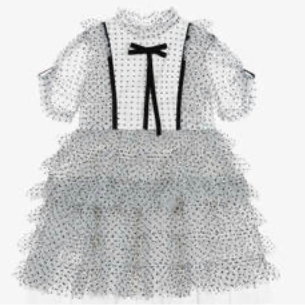Girls Polka Dot Tulle Dress